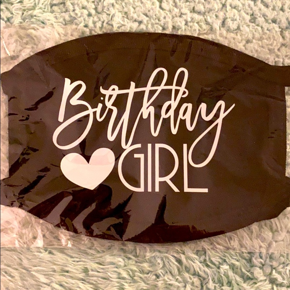 Birthday Girl Face Mask
